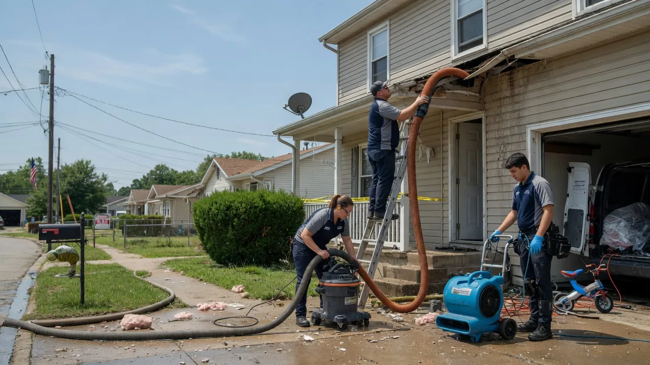Water Damage Restoration in Elmora, PA near me